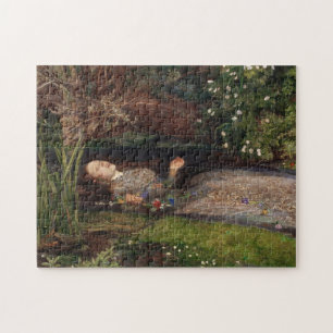 Quebra-cabeça Ophelia por John Everett Millais