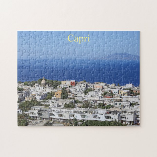 Quebra-cabeça Opinião aérea de Capri (Horizontal)