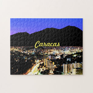 Quebra-cabeça Opinião da noite da cidade de Caracas