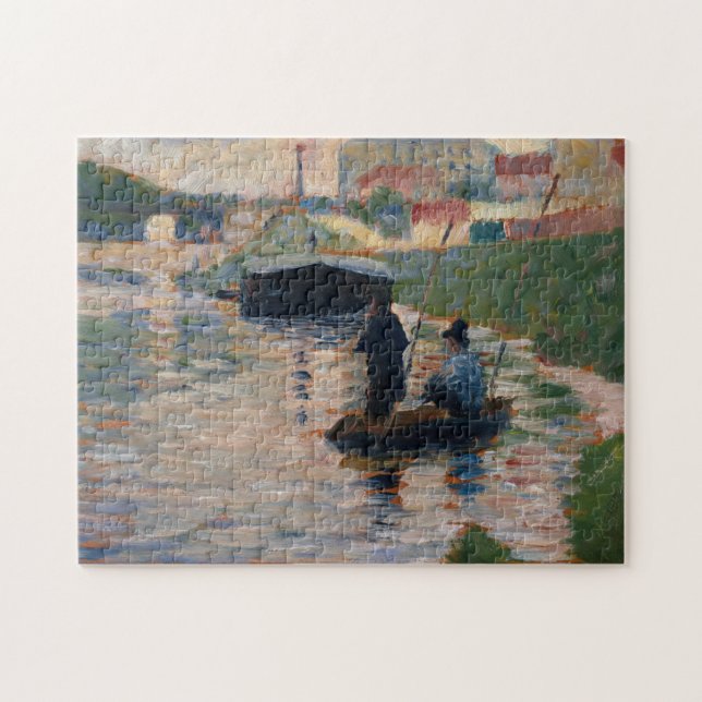 Quebra-cabeça Opinião de Georges Pierre Seurat | do Seine (Horizontal)