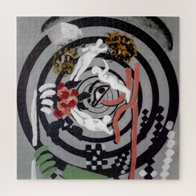 Quebra-cabeça Optofone 2 | Francis Picabia | (Vertical)