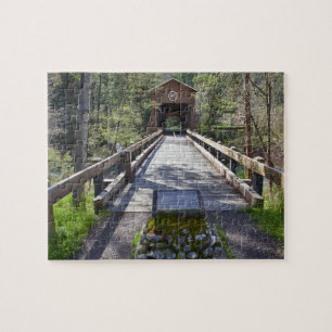 Quebra-cabeça OR, Condado de Jackson, McKee Covered Bridge