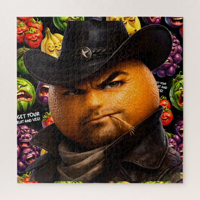 Quebra-cabeça Orange get your fruit and veg premium 1000 piece j (Vertical)