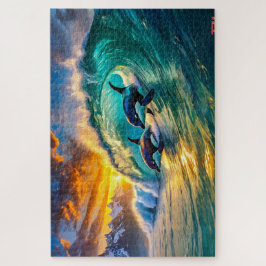 Quebra-cabeça Orcas Em Design Por Rich AMeN Gill