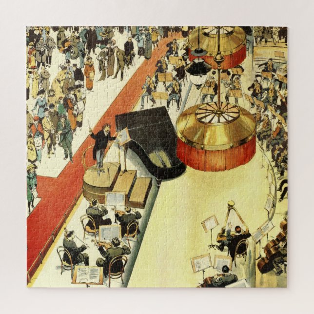 Quebra-cabeça Orchestral Classical Music Bailes de formatura Lon (Vertical)