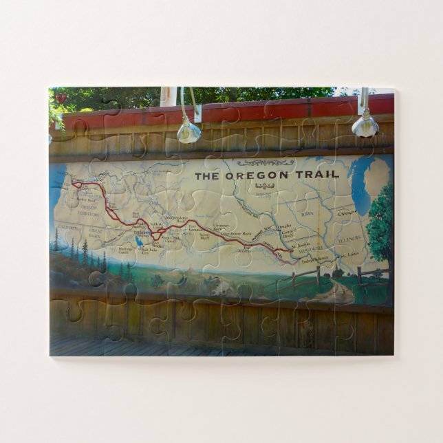 Quebra-cabeça Oregon Trail (Horizontal)
