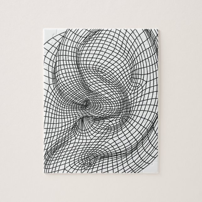 Quebra-cabeça orelha (Vertical)