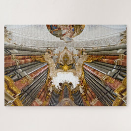 Quebra-cabeça Órgão de tubulação na basílica de Weingarten,