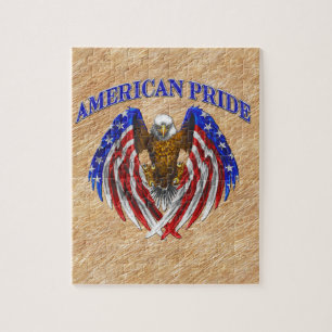 Quebra-cabeça Orgulho americano Eagle