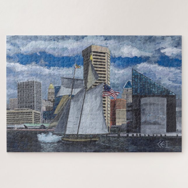 Quebra-cabeça Orgulho de Baltimore II 20x30 polegadas (Horizontal)
