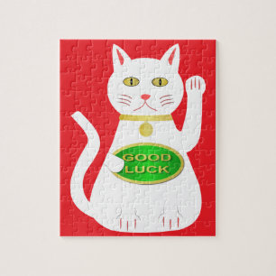 Quebra-cabeça Oriental Lucky Cat