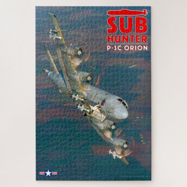 Quebra-cabeça ORION P-3C (20x30 POLEGADAS) (Vertical)