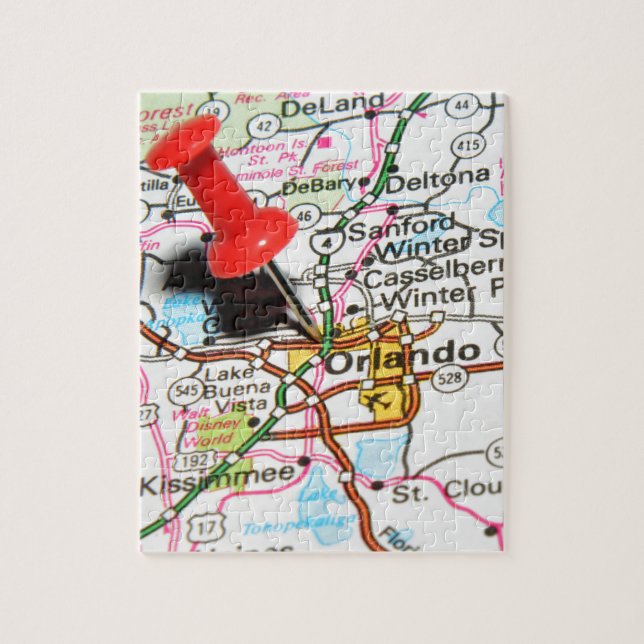 Quebra-cabeça Orlando, Florida (Vertical)