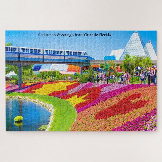 Quebra-cabeça Orlando Flórida (Horizontal)