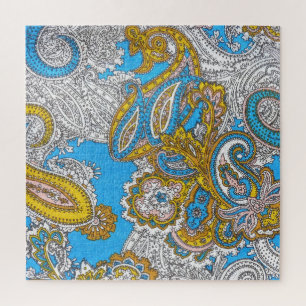 Quebra-cabeça Ornamento Psicodélico Islâmico Bold Grungy