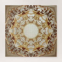Quebra-cabeça Ornate Dourado
