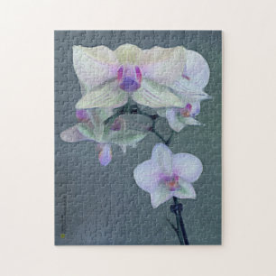 Quebra-cabeça Orquídeas em tons de roxo