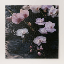Quebra-cabeça Orquídeas na Água Parada