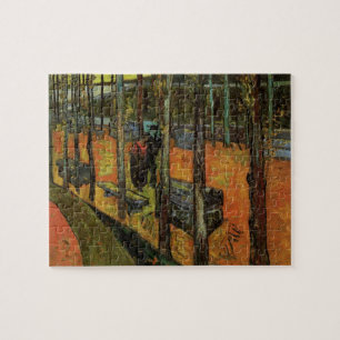 Quebra-cabeça Os Alyscamps (Cemitério) por Vincent van Gogh