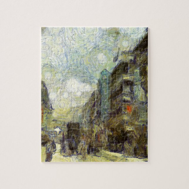 Quebra-cabeça os anos 60 Hong Kong (Vertical)