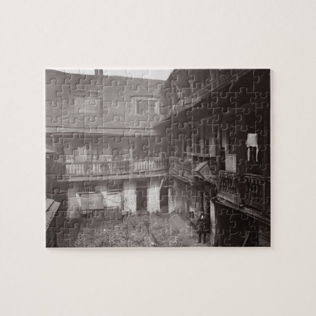 Quebra-cabeça Os braços de Oxford na pista de Warwick, 1875, 'de (Horizontal)