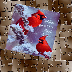 Quebra-cabeça Os Cardinals Aparecem Quando os Anjo