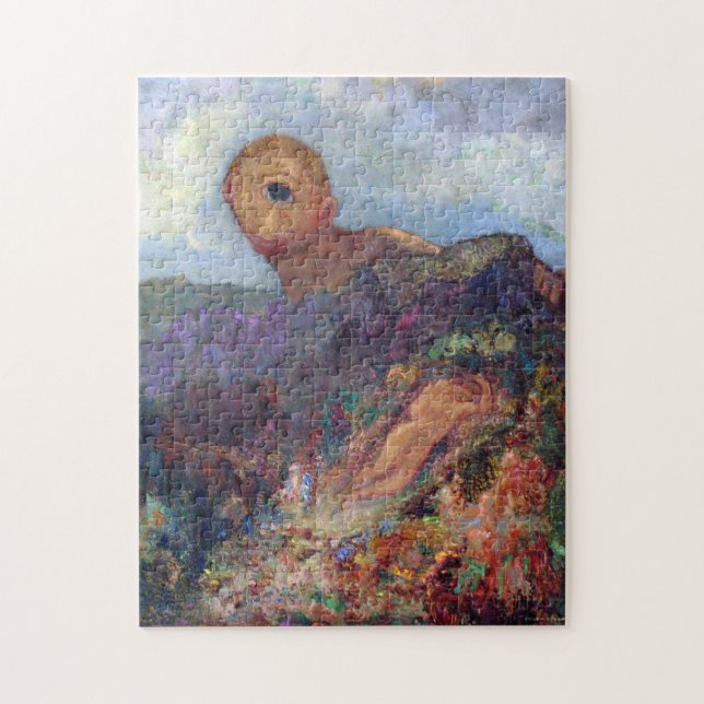 Quebra-cabeça Os Ciclopes, Redon, 1898-1900 (Vertical)