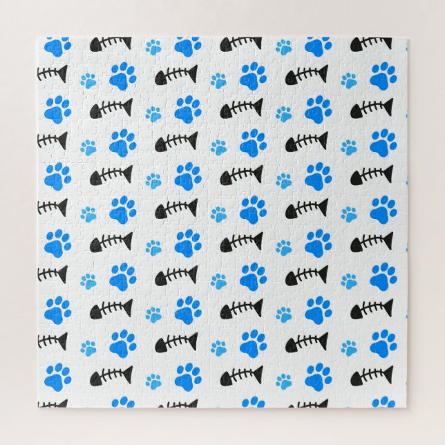 Quebra-cabeça Os Gatos São Inquisitivos (Vertical)