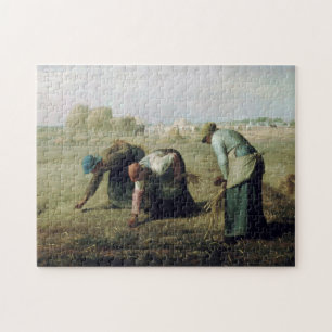 Quebra-cabeça Os Gleaners, Jean-Francois Millet, 1857