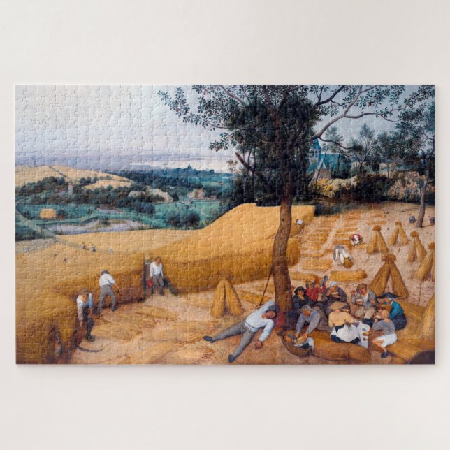 Quebra-cabeça Os Harvesters, Pieter Bruegel (Horizontal)