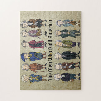 Quebra-cabeça Os Homens Que Construíram O Puzzle Educacional Ame