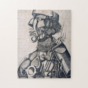 Quebra-cabeça Os Instrumentos de Sustentação Humana, Arcimboldo