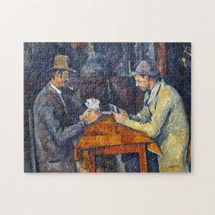 Quebra-cabeça Os Jogadores De Cartão, Cezanne
