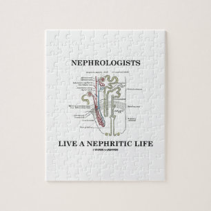 Quebra-cabeça Os Nephrologists vivem uma vida Nephritic