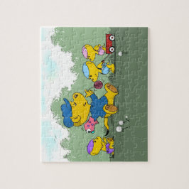 Quebra-cabeça Os Pequenos Primos de Ferald