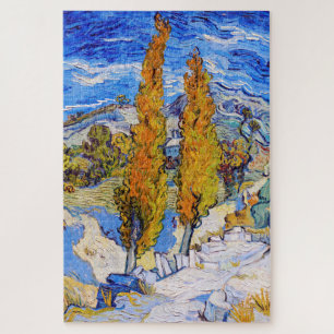 Quebra-cabeça Os Poplars em Santo-Rémy, Van Gogh