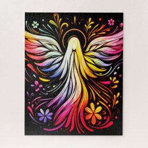 Quebra-cabeça Os Posters do Anjo Retro para Adultos