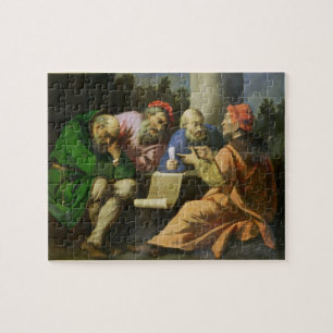 Quebra-cabeça Os quatro pais da igreja (óleo nas canvas