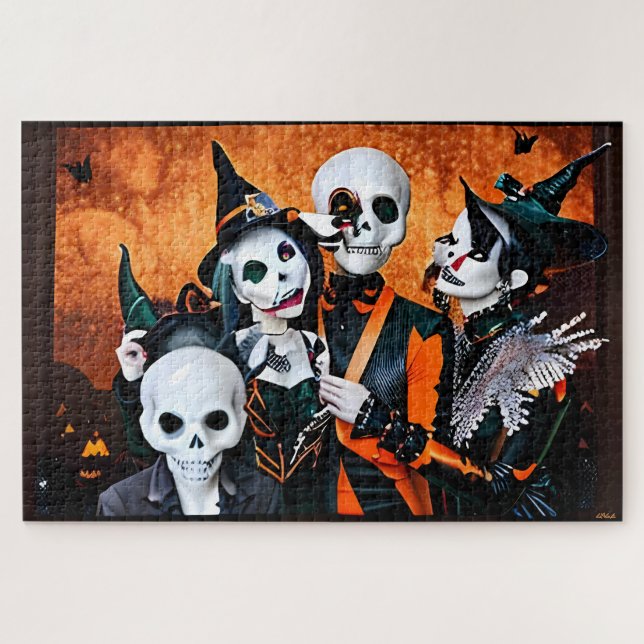 Quebra-cabeça Os Resistentes do Halloween (Horizontal)