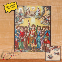 Os Sete Arcanjos (CP 001; Cromolitógrafo)