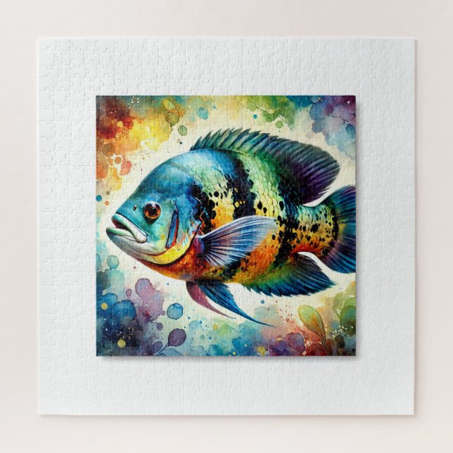 Quebra-cabeça Oscar fish 180724AREF123 - Watercolor (Vertical)