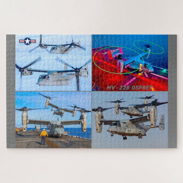 Quebra-cabeça OSPREY MV-22B (20x30 POLEGADAS) (Horizontal)