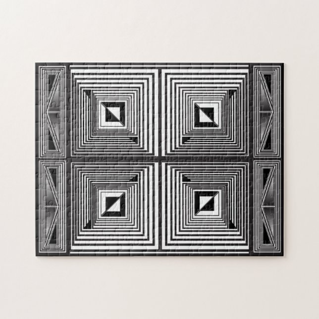 Quebra-cabeça Ótica através de Formas (Horizontal)