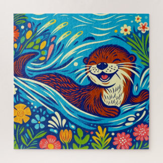 Quebra-cabeça Otter
