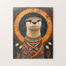 Quebra-cabeça Otter Totem – Playful Deco Spirit