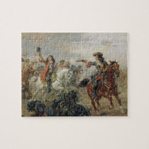 Quebra-cabeça Oudenaarde - uma cavalaria escaramuça (o óleo no