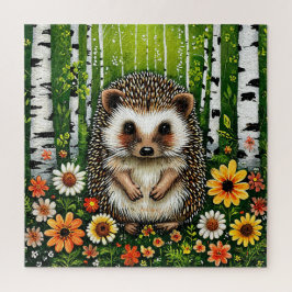 Quebra-cabeça Ouriço-do-cartoon