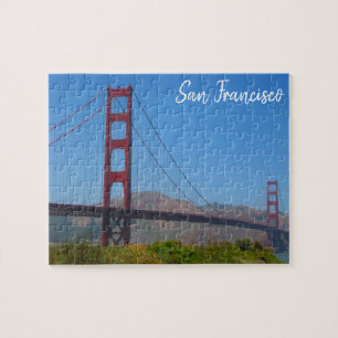 Quebra-cabeça ouro gate san fran
