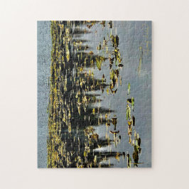 Quebra-cabeça Ouro Lily Pads