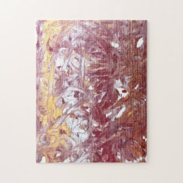 Quebra-cabeça Ouro, Prata, Vermelho, Dourado Rosa, Obra de Arte